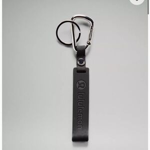 Lululemon Silicone Keychain